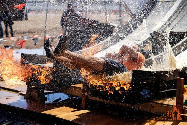 Tough Mudder: Fire in your Hole