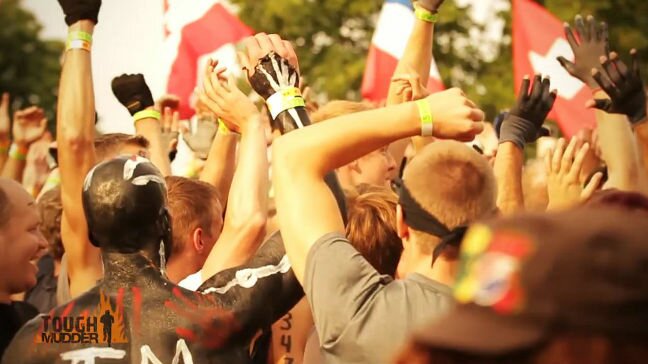 Tough Mudder: The participants break sweat before the start